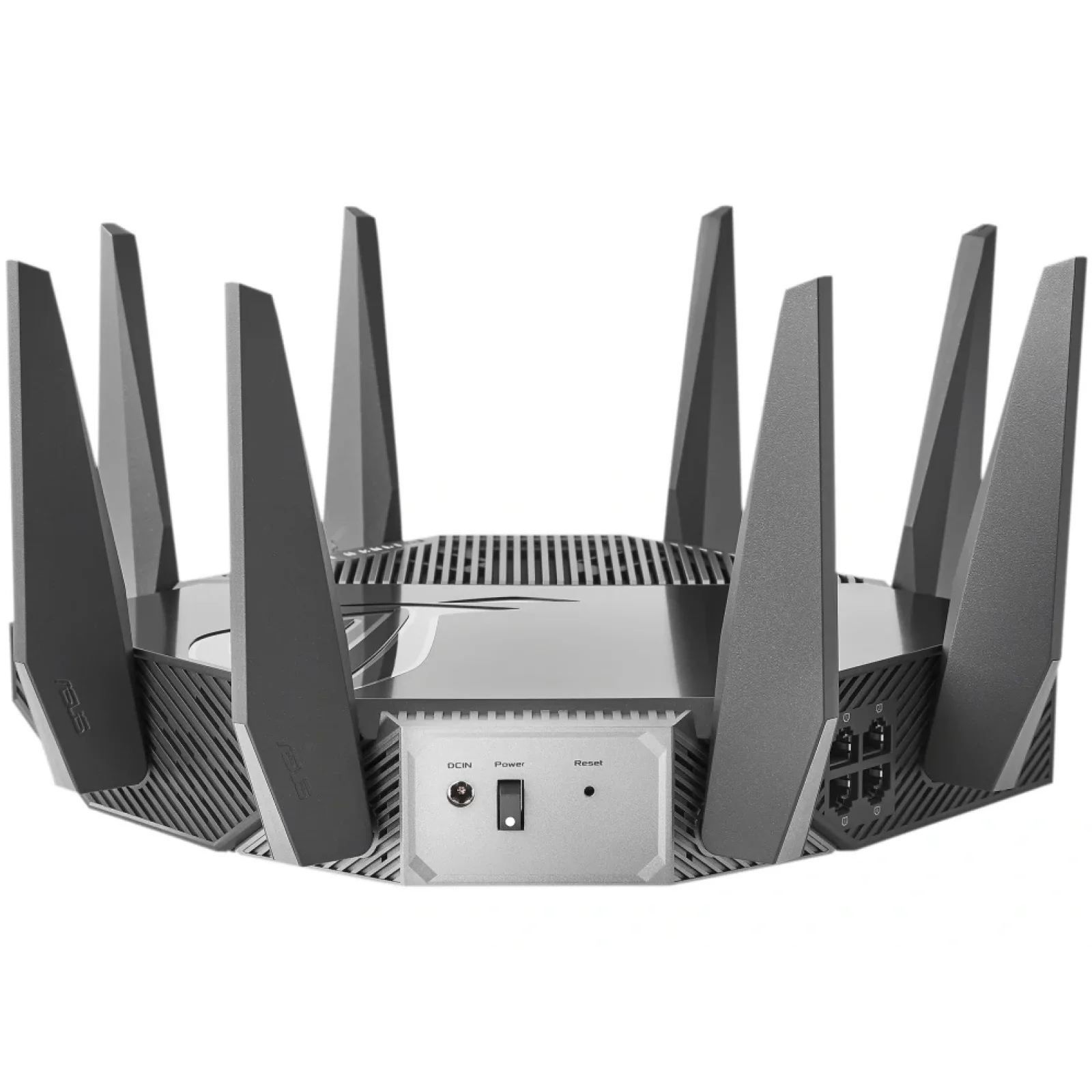 Беспроводной маршрутизатор Asus ROG Rapture GT-AXE11000 (Wi-Fi 6E/6, 1x2.5GE WAN/LAN 1xGE WAN, 4xGE LAN, 2*USB 3.2, AiMesh, 8 антен) UA