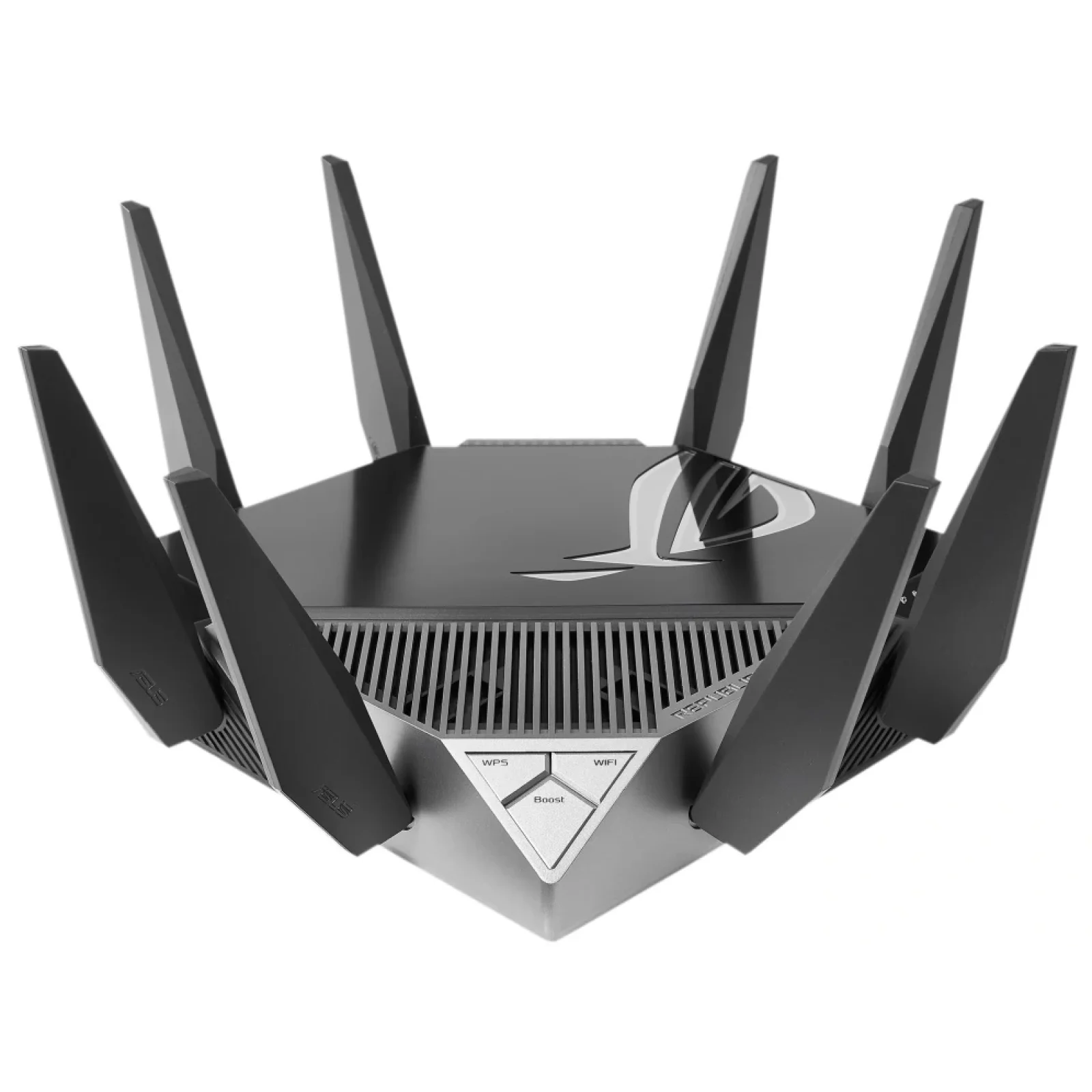 Беспроводной маршрутизатор Asus ROG Rapture GT-AXE11000 (Wi-Fi 6E/6, 1x2.5GE WAN/LAN 1xGE WAN, 4xGE LAN, 2*USB 3.2, AiMesh, 8 антен) UA