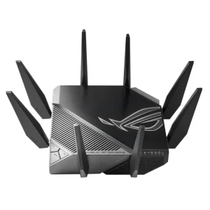 Бездротовий маршрутизатор Asus ROG Rapture GT-AXE11000 (Wi-Fi 6E/6, 1x2.5GE WAN/LAN 1xGE WAN, 4xGE LAN, 2*USB 3.2, AiMesh, 8 антен) UA