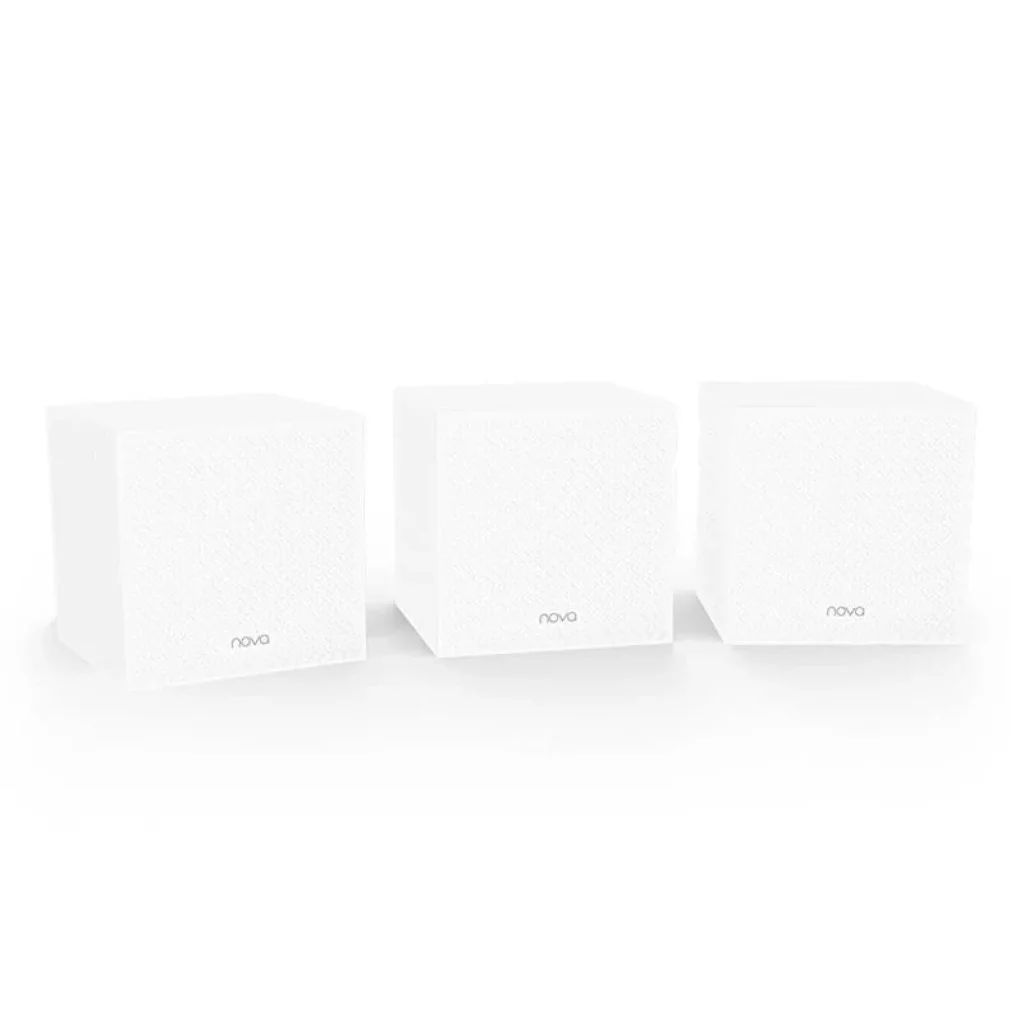 WiFi Mesh система Tenda MW12(3-pack) (AC2100, 3xGE LAN, Beam Forming, MU-MIMO, 4xInternal antenna) UA