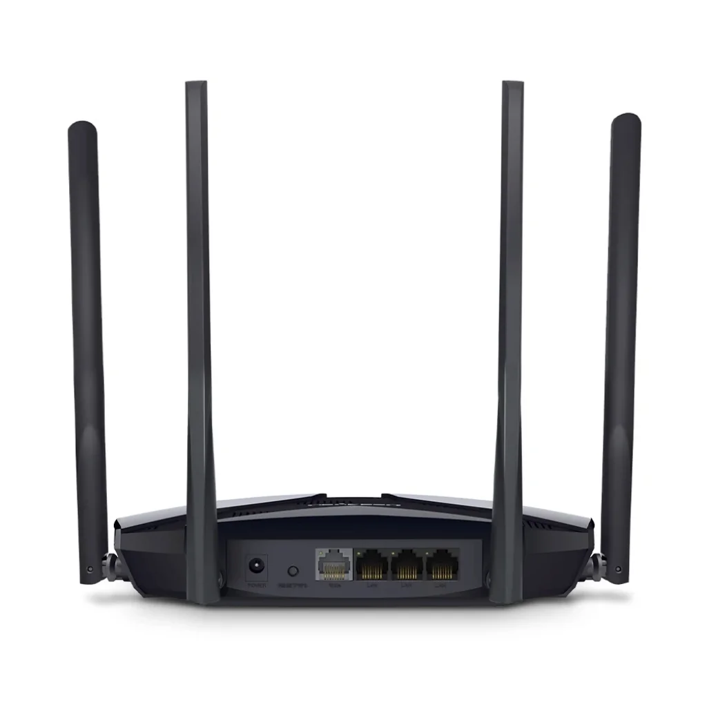 Беспроводной маршрутизатор Mercusys MR80X (AX3000 Wi-Fi6, 1xGE WAN, 3XGE LAN, 4 антенны) UA
