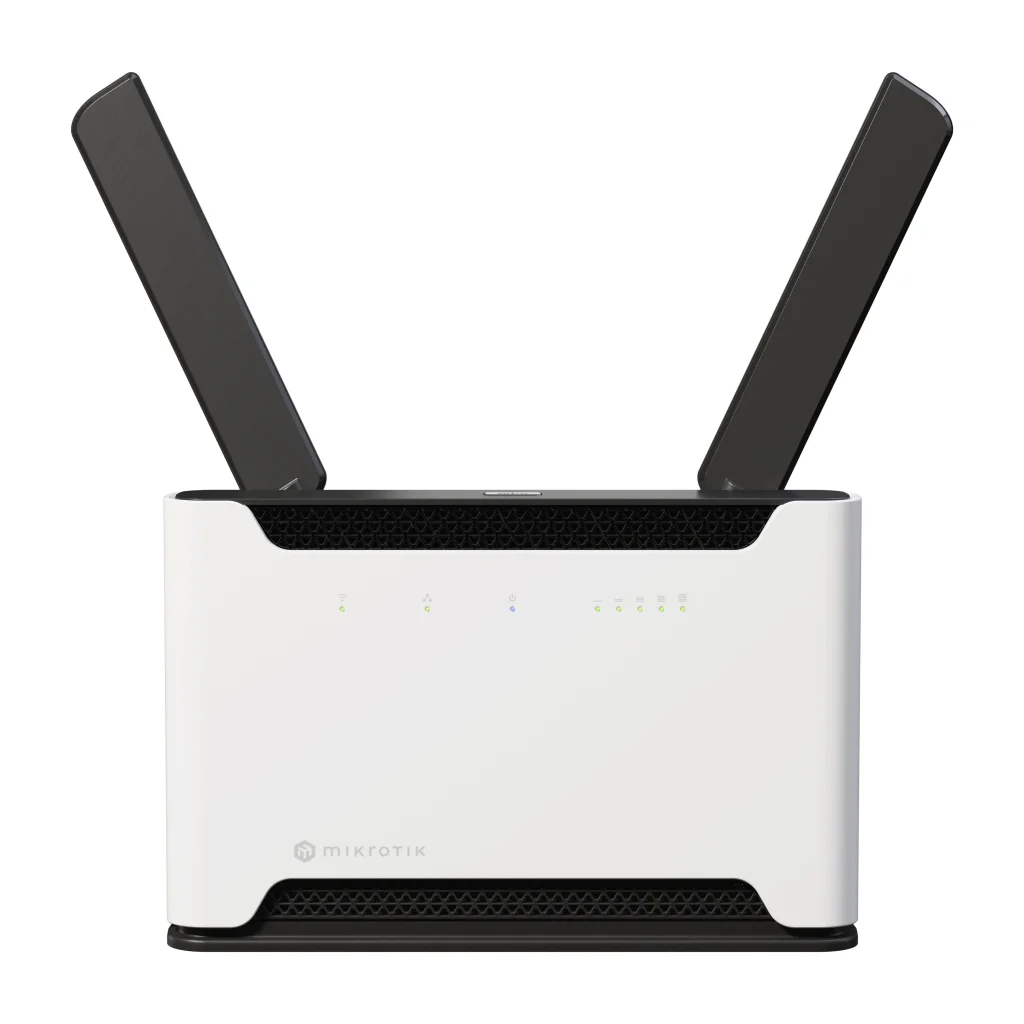 Беспроводной маршрутизатор MikroTik Chateau LTE18 AX (S53UG+5HaxD2HaxD-TC&EG18-EA) (AX1800, WiFi6, 1xWAN 2.5Gbit, 3xGE LAN, 1xmicroSIM, LTE cat18, 1xUSB) UA