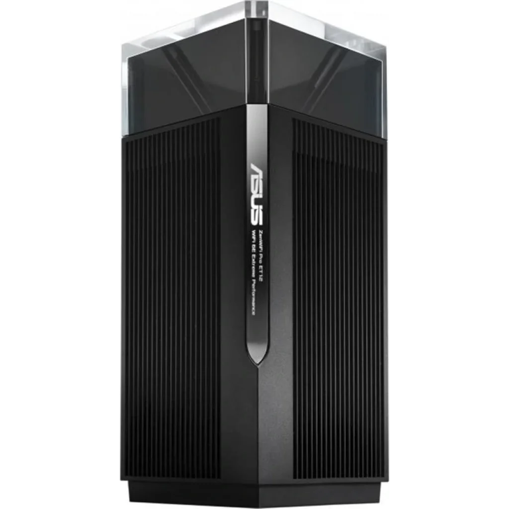 Бездротовий маршрутизатор Asus ZenWiFi Pro ET12 (1-PK) (AXE11000 Wi-Fi 6/6E, 1x2.5GE WAN, 1x2.5GE LAN, 2xGE LAN, AiMesh), ET12(1-PK) UA