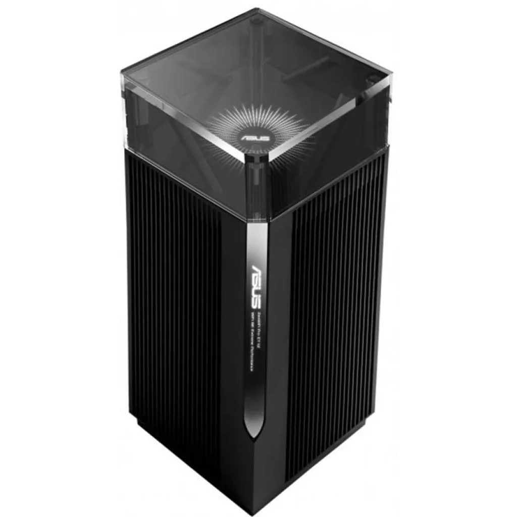Бездротовий маршрутизатор Asus ZenWiFi Pro ET12 (1-PK) (AXE11000 Wi-Fi 6/6E, 1x2.5GE WAN, 1x2.5GE LAN, 2xGE LAN, AiMesh), ET12(1-PK) UA
