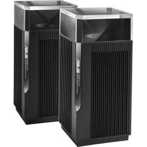 Бездротовий маршрутизатор Asus ZenWiFi Pro ET12 (2-PK) (AXE11000 Wi-Fi 6/6E, 1x2.5GE WAN, 1x2.5GE LAN, 2xGE LAN, AiMesh), ET12(2-PK) UA