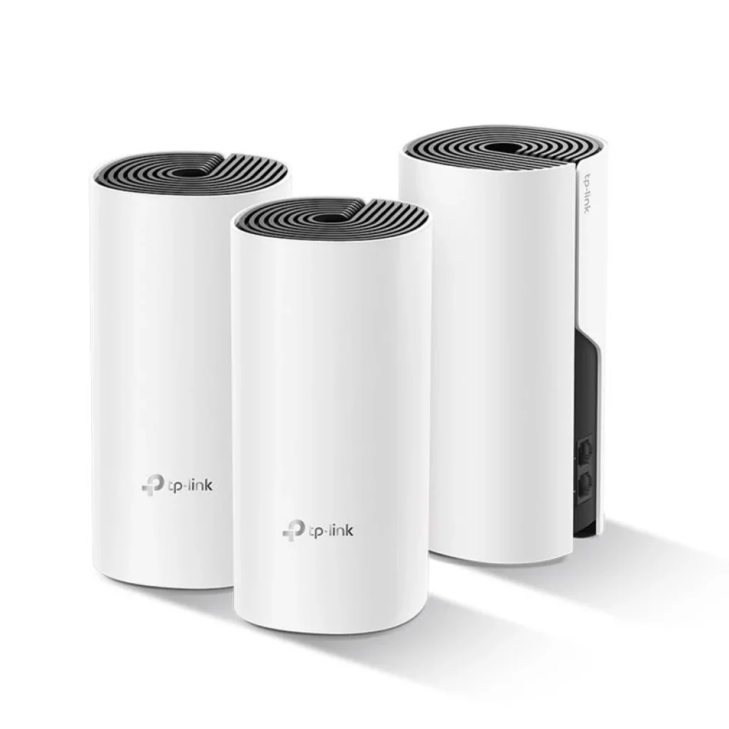 WiFi Mesh система TP-Link DECO M4 3-pack (AC1200, 2xGE LAN/WAN, MESH, MU-MIMO, 2 антени, 3-pack), Deco M4(3-pack) UA