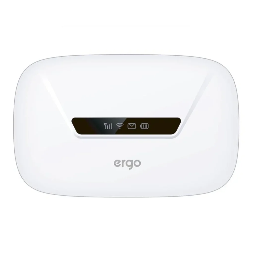 Мобильний 3G/4G маршрутизатор Ergo M0263 (4G LTE CAT.4, 1*Micro USB, 1*Micro SD, 2050 mAh) UA