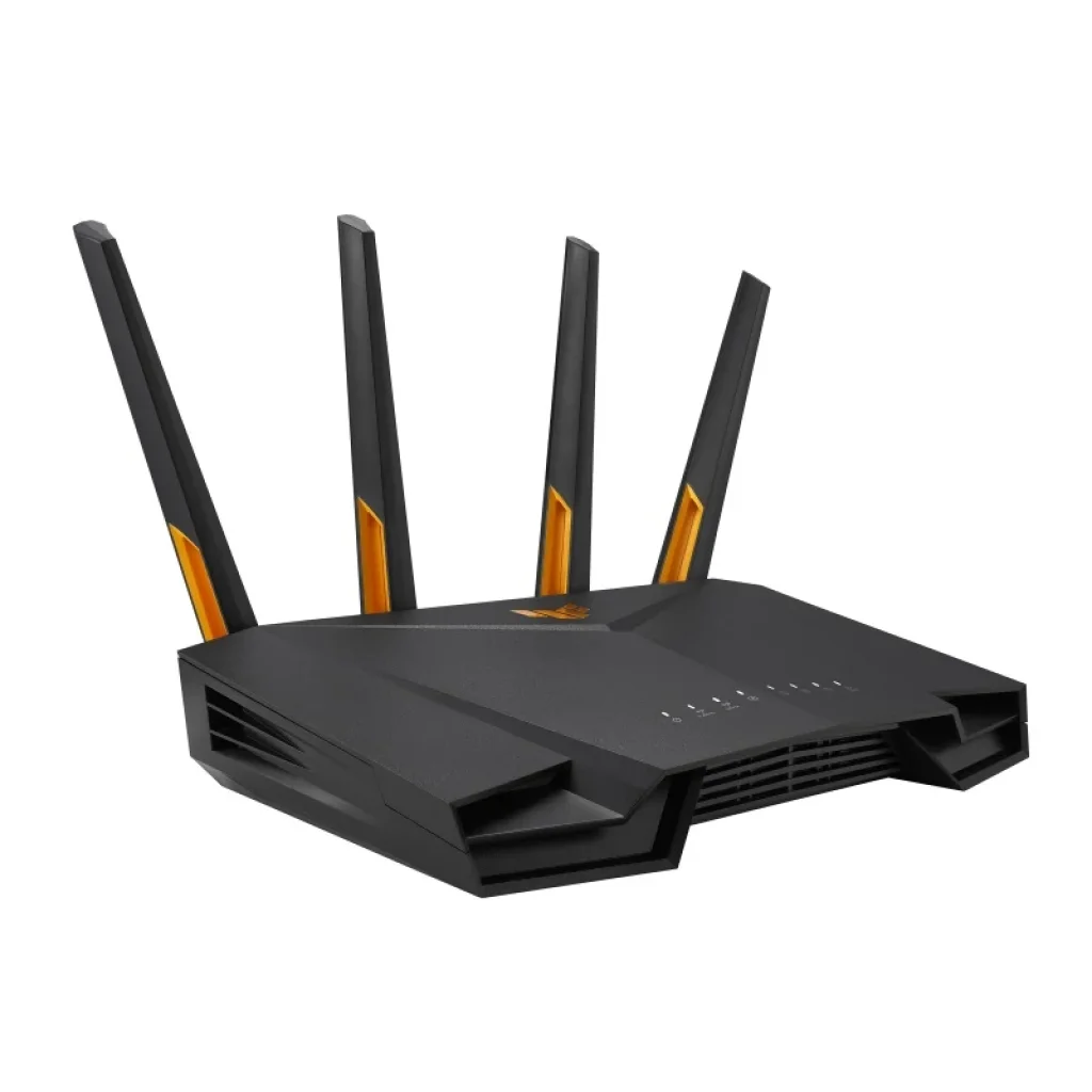 Беспроводной маршрутизатор Asus TUF Gaming AX4200 (AX4200 Wi-Fi6, 1x2.5GE WAN, 4xGE LAN, 1xUSB 3.2 Gen 1, AiMesh, 4х внешние антенны), TUF-AX4200 UA
