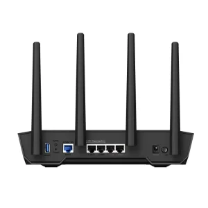 Беспроводной маршрутизатор Asus TUF Gaming AX4200 (AX4200 Wi-Fi6, 1x2.5GE WAN, 4xGE LAN, 1xUSB 3.2 Gen 1, AiMesh, 4х внешние антенны), TUF-AX4200 UA