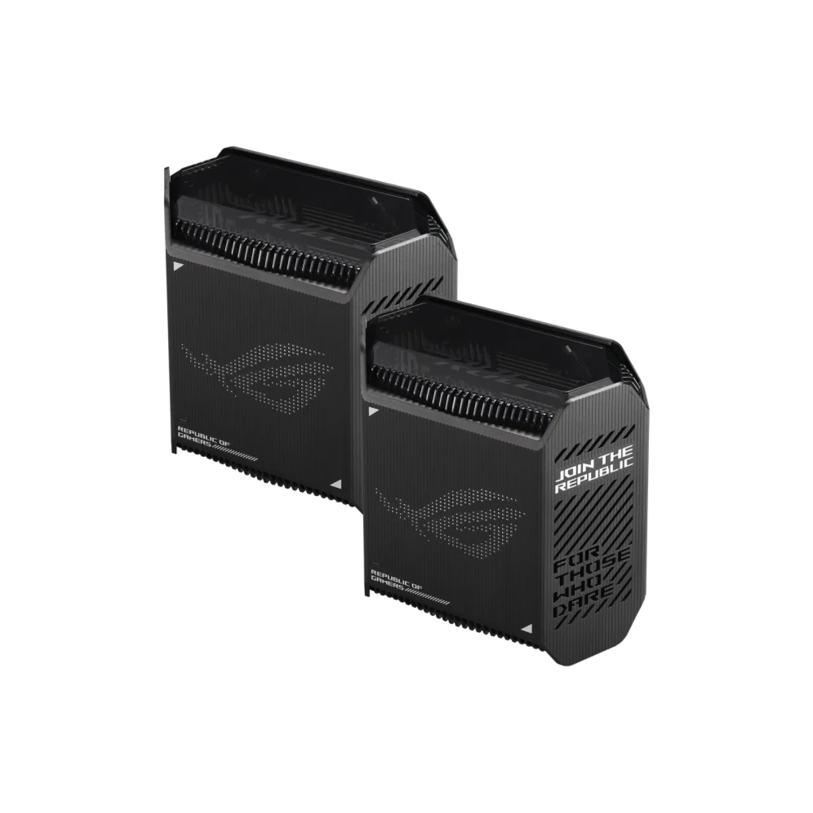 Беспроводной маршрутизатор Asus ROG Rapture Gaming Mesh System GT6 (2PK black) (AX10000, 1x2.5G WAN, 3xGE LAN, 1xUSB 3.2 Gen 1 x 1, 9 внутренних антен), GT6(B-2-PK) UA