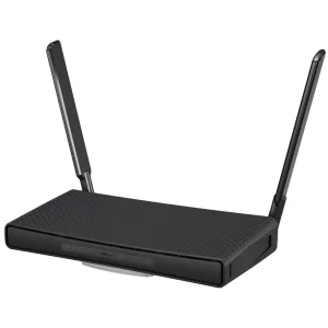 Беспроводной маршрутизатор Mikrotik hAP AX3 (C53UiG+5HPaxD2HPaxD) (AX1800, WiFi6, 4xGE, 1x2.5GE, WPA3, 1xUSB 3.0, поддержка 3G/4G, POE in/out, 2 внешние антенны - 5,5dBi) UA
