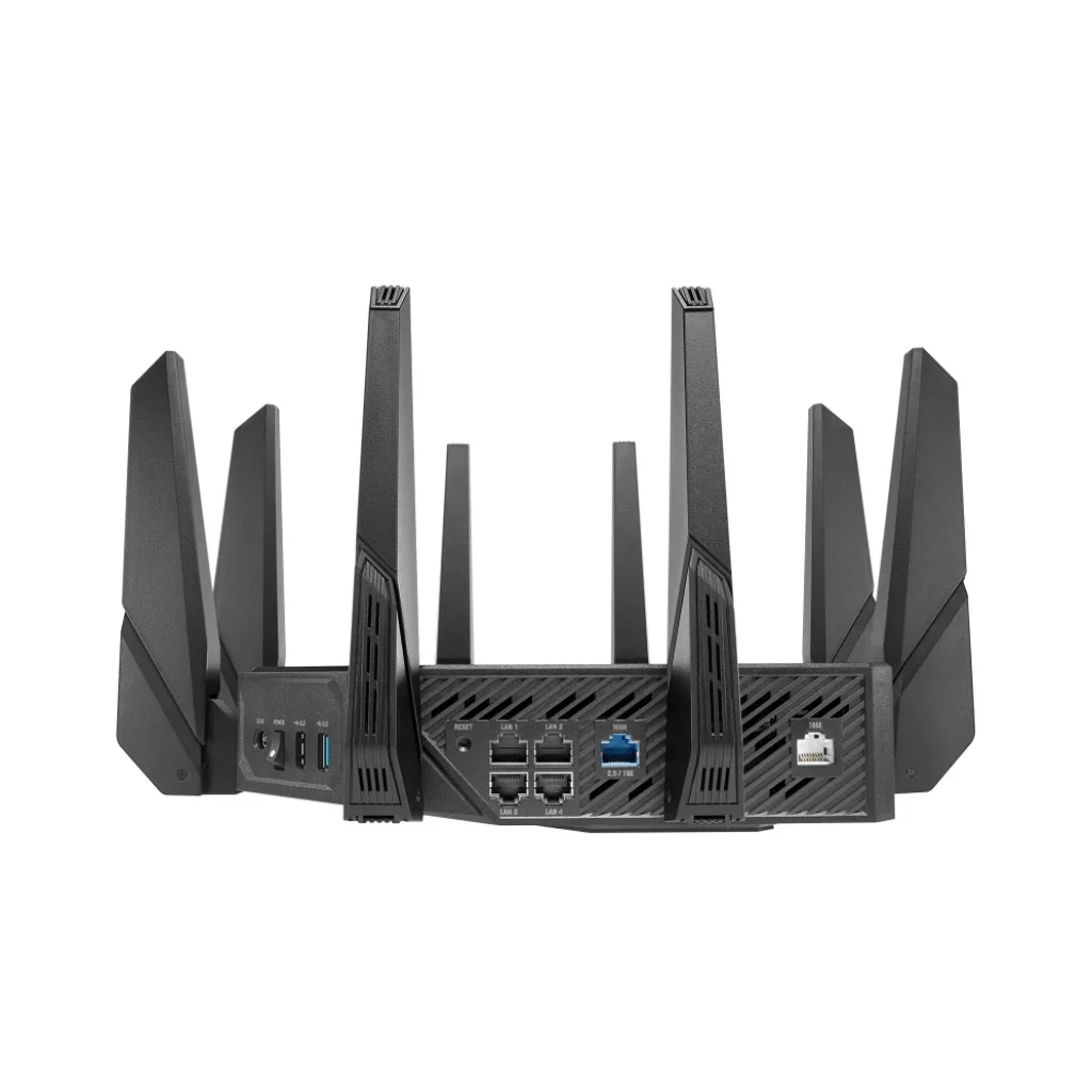 Беспроводной маршрутизатор Asus ROG Rapture GT-AX11000 PRO (AX11000 Wi-Fi 6, 1xGE WAN, 1x10GE WAN/LAN, 4xGE LAN, 1xUSB 3.2, 1xUSB 2.0, AiMesh) UA