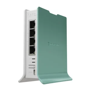 Беспроводной маршрутизатор MikroTik hAP AX lite (L41G-2axD) (AX600, wifi6-2,4Ghz, 1xGE, 3xGE, DC type-C 5V/2.4A, 4,3dBi) UA