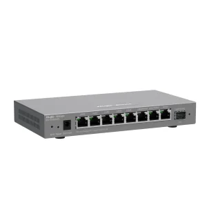 Маршрутизатор Ruijie Reyee RG-EG209GS (1xGE WAN, 1xSFP WAN/LAN, 2xGE WAN/LAN, 5xGE LAN, controller APs, Ipsec VPN, Cloud Managed) UA