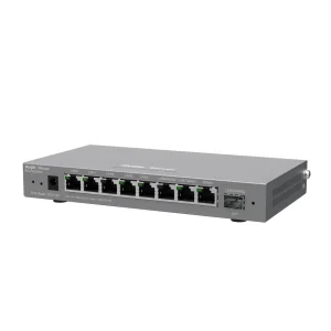 Маршрутизатор Ruijie Reyee RG-EG209GS (1xGE WAN, 1xSFP WAN/LAN, 2xGE WAN/LAN, 5xGE LAN, controller APs, Ipsec VPN, Cloud Managed) UA