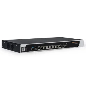Маршрутизатор Ruijie Reyee RG-NBR6215-E (1xGE WAN, 1xSFP WAN/LAN, 1xSFP+ WAN/LAN, 6xGE WAN/LAN, 1xGE LAN, controller APs, VPN, Cloud Managed) UA
