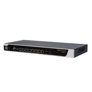 Маршрутизатор Ruijie Reyee RG-NBR6215-E (1xGE WAN, 1xSFP WAN/LAN, 1xSFP+ WAN/LAN, 6xGE WAN/LAN, 1xGE LAN, controller APs, VPN, Cloud Managed) UA