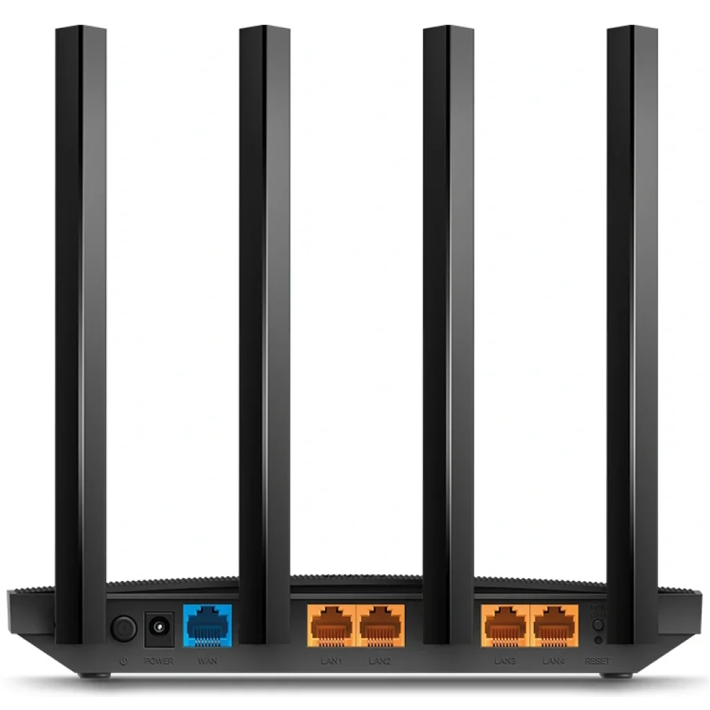 Бездротовий маршрутизатор TP-LINK Archer C6 V4 (AC1200, 1*GE Wan, 4*GE LAN, MU-MIMO, OneMesh, 4 антени) UA