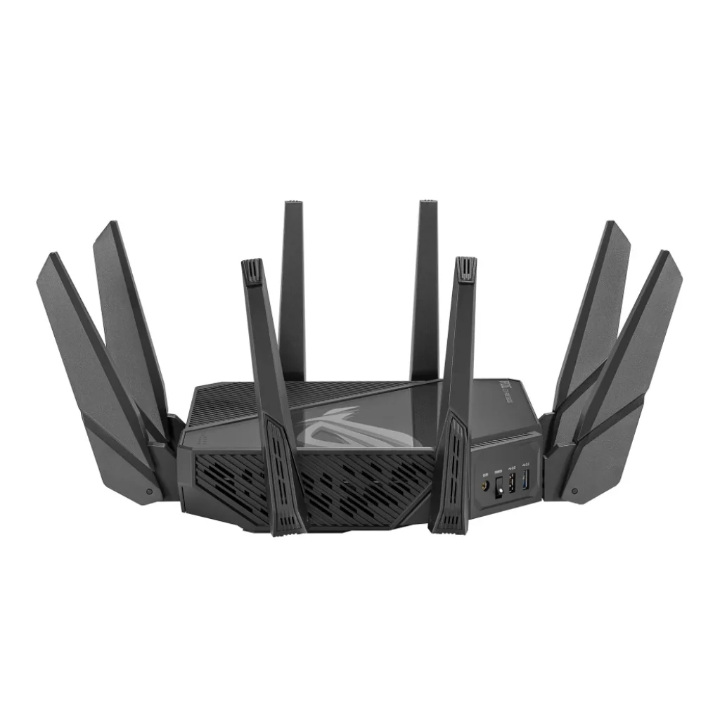 Бездротовий маршрутизатор Asus ROG Rapture GT-AXE16000 (AXE16000, 1x2.5GE WAN, 2x10GE WAN/LAN, 4xGE LAN, 1xUSB 3.2, 1xUSB 2.0) UA