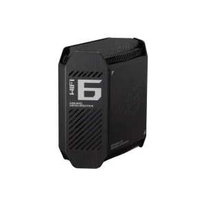 Беспроводной маршрутизатор Asus ROG Rapture Gaming Mesh System GT6 (1PK black) (AX10000, 1x2.5G WAN, 3xGE LAN, 1xUSB 3.2, 9 внутренних антен), GT6(B-1-PK) UA