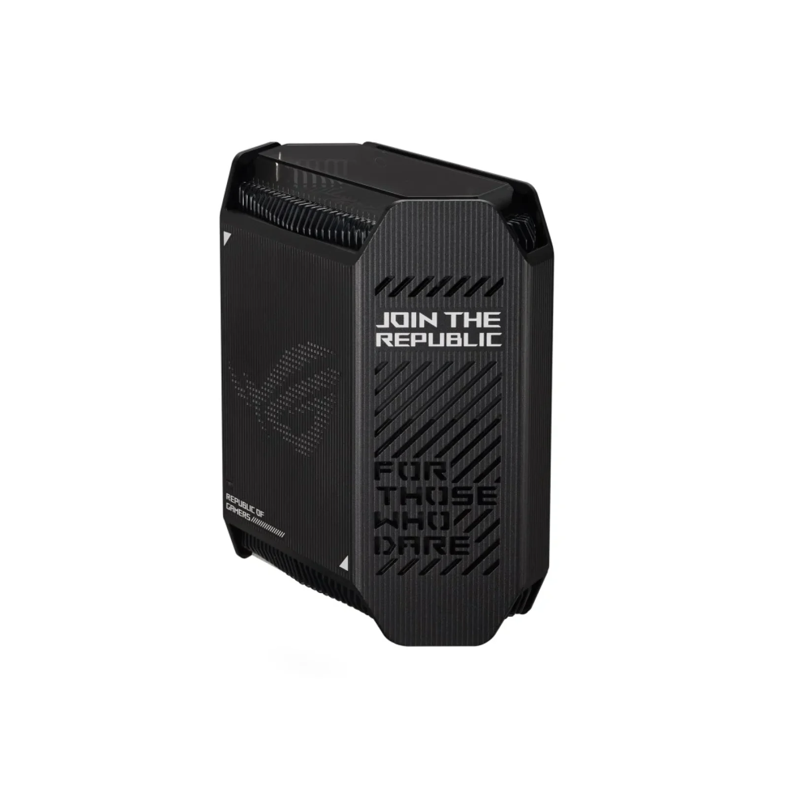 Беспроводной маршрутизатор Asus ROG Rapture Gaming Mesh System GT6 (1PK black) (AX10000, 1x2.5G WAN, 3xGE LAN, 1xUSB 3.2, 9 внутренних антен), GT6(B-1-PK) UA