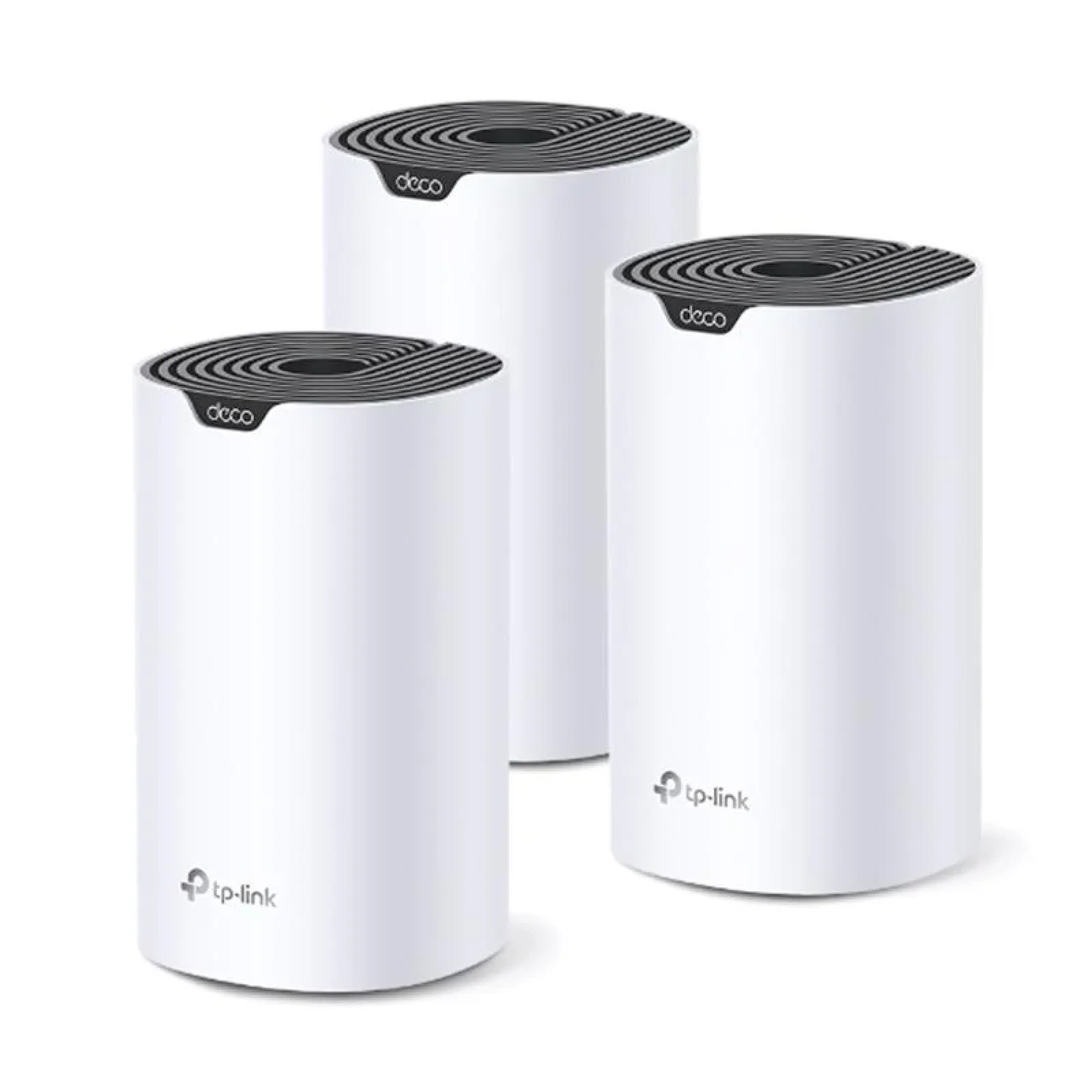 Комплект з трьох Mesh Wi-Fi маршрутизаторів TP-Link Deco S7 (Deco S7(3-pack)) (AC1900, 3xGE LAN, MU-MIMO, 3-pack) UA