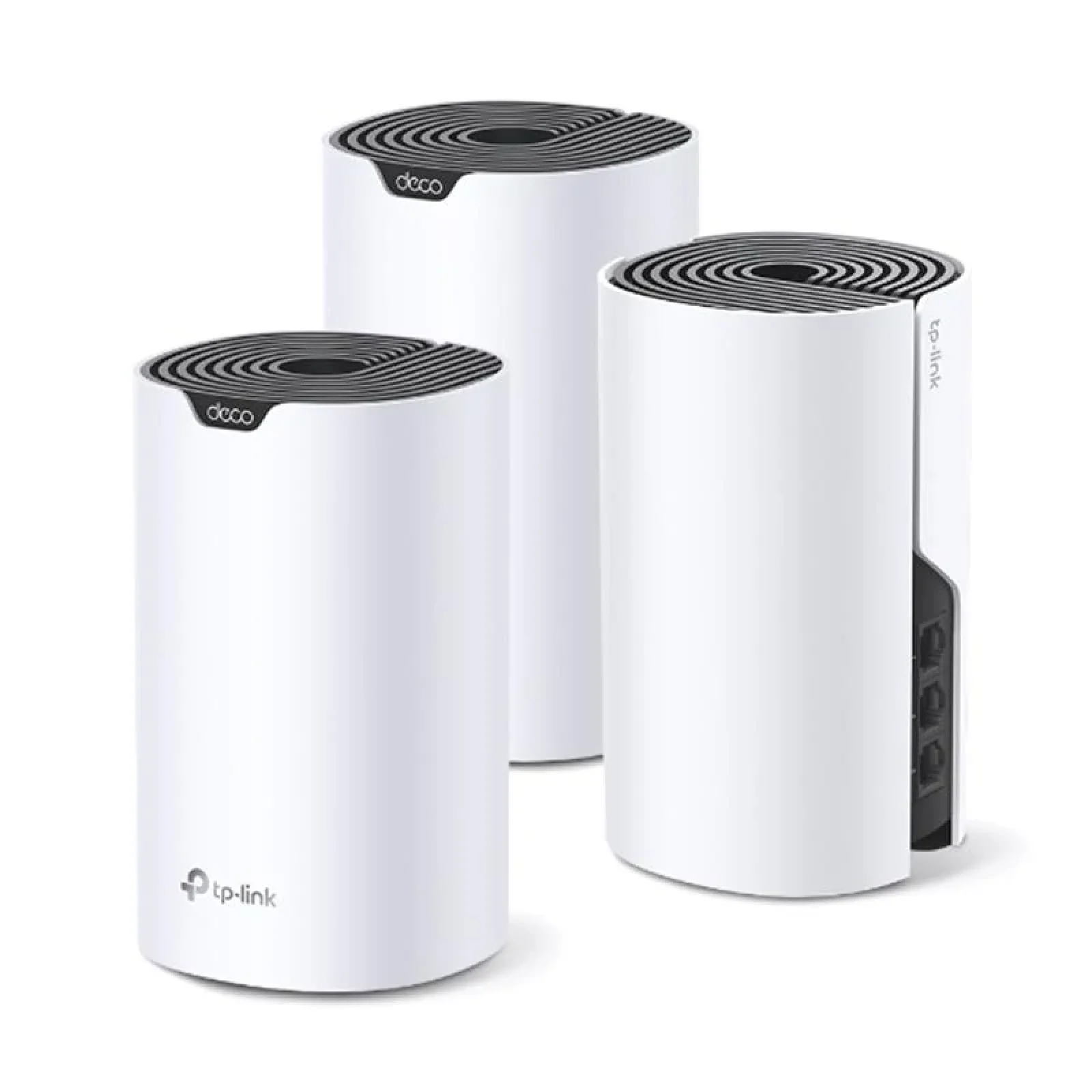 Комплект з трьох Mesh Wi-Fi маршрутизаторів TP-Link Deco S7 (Deco S7(3-pack)) (AC1900, 3xGE LAN, MU-MIMO, 3-pack) UA