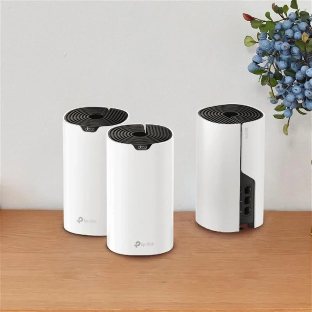Комплект з трьох Mesh Wi-Fi маршрутизаторів TP-Link Deco S7 (Deco S7(2-pack)) (AC1900, 3xGE LAN, MU-MIMO, 3-pack) UA