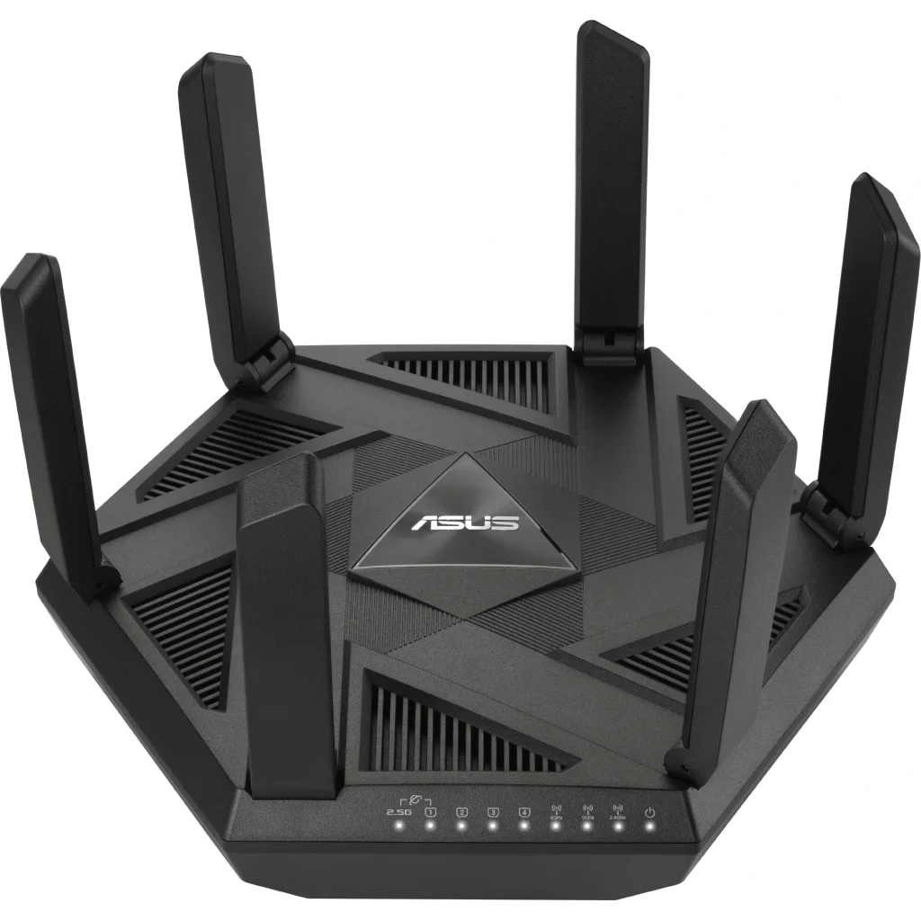 Бездротовий маршрутизатор Asus RT-AXE7800 (AXE7800, WiFi 6E, 1x2.5GE WAN/LAN, 1xGE WAN/LAN, 3xGE LAN, 1xUSB 3.2) UA