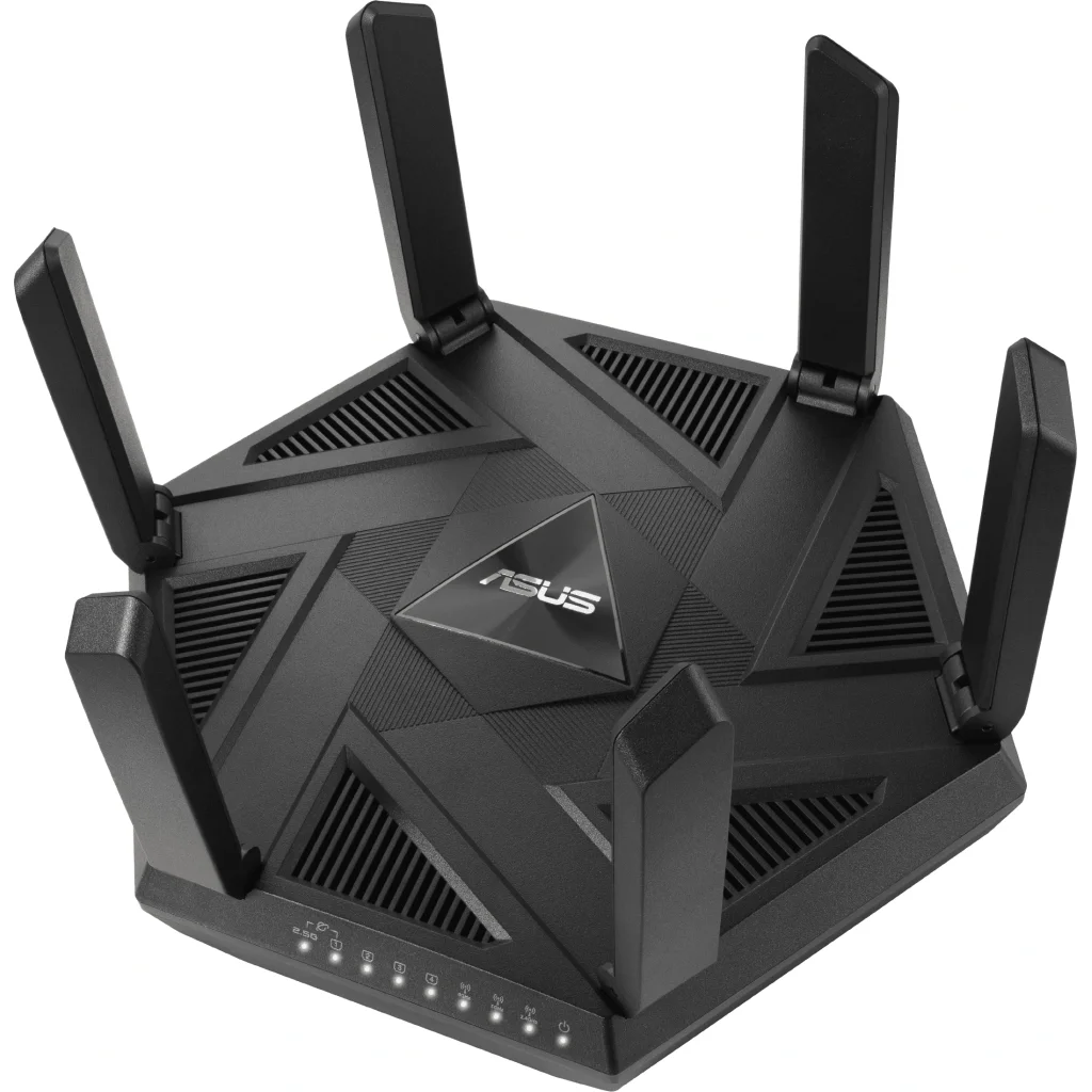 Бездротовий маршрутизатор Asus RT-AXE7800 (AXE7800, WiFi 6E, 1x2.5GE WAN/LAN, 1xGE WAN/LAN, 3xGE LAN, 1xUSB 3.2) UA