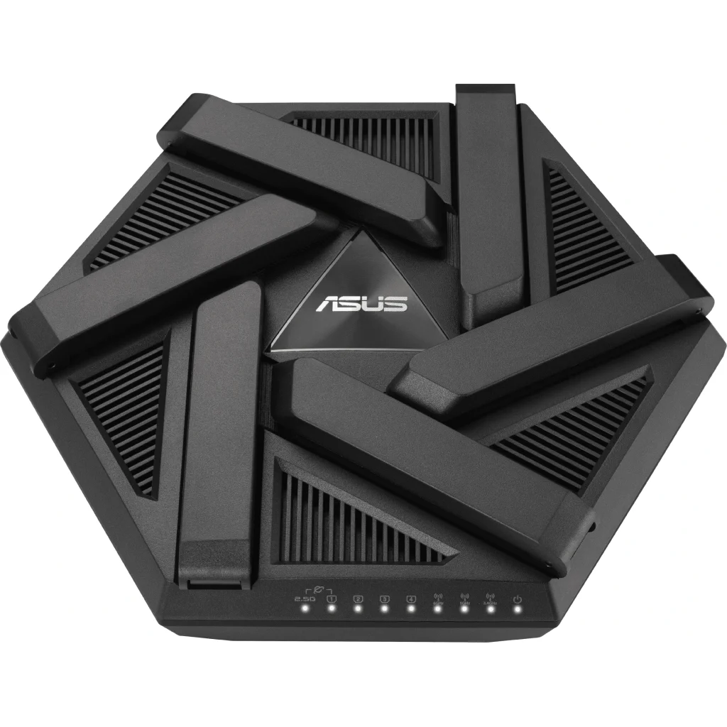 Бездротовий маршрутизатор Asus RT-AXE7800 (AXE7800, WiFi 6E, 1x2.5GE WAN/LAN, 1xGE WAN/LAN, 3xGE LAN, 1xUSB 3.2) UA