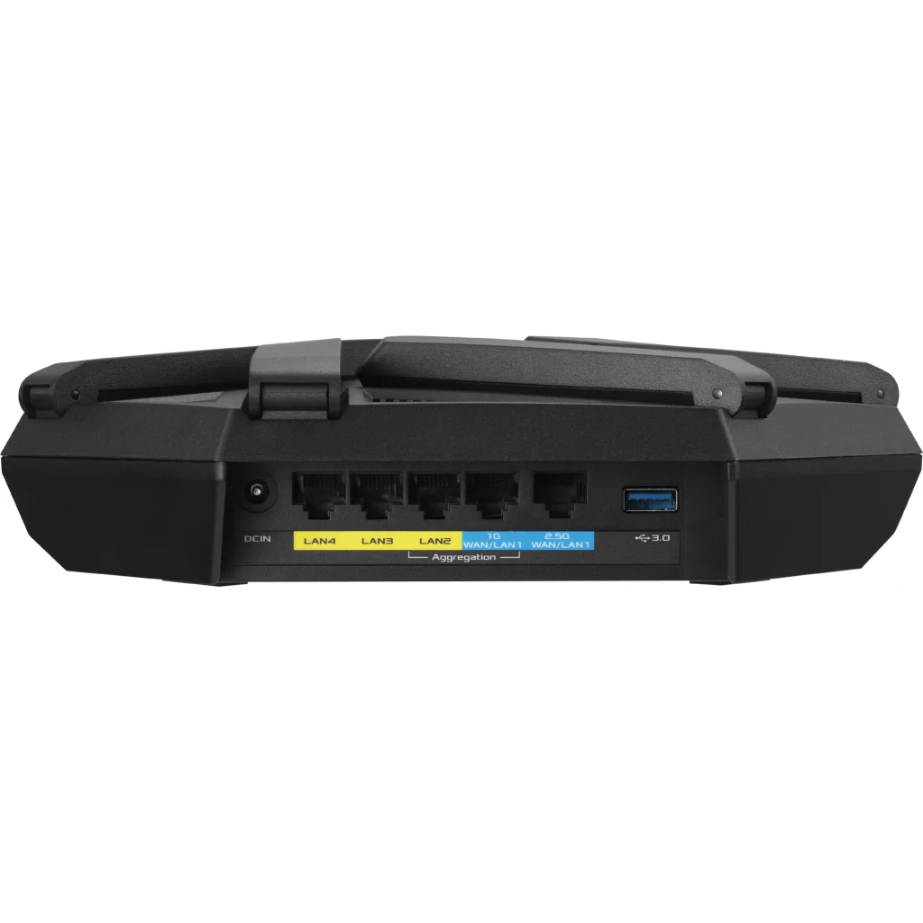 Бездротовий маршрутизатор Asus RT-AXE7800 (AXE7800, WiFi 6E, 1x2.5GE WAN/LAN, 1xGE WAN/LAN, 3xGE LAN, 1xUSB 3.2) UA