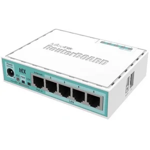 Маршрутизатор MikroTik RouterBOARD RB750GR3 hEX (880MHz/256Mb, 5х1000Мбит, PoE in) UA