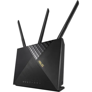 Бездротовий маршрутизатор Asus 4G-AX56 (AX1800, 4xGE LAN, 1xGE WAN, LTE Cat.6, 1xNano SIM tray slot, MU-MIMO) UA
