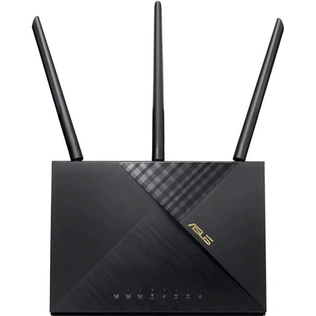 Беспроводной маршрутизатор Asus 4G-AX56 (AX1800, 4xGE LAN, 1xGE WAN, LTE Cat.6, 1xNano SIM tray slot, MU-MIMO) UA