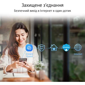 Бездротовий маршрутизатор Asus ZenWiFi AX Hybrid (XP4) 1PK White (AX1800, 1xGE WAN, 2xGE LAN, USB 3.2 Gen 1, AiMesh, 4 внутр антени), XP4 (1-PK) White UA