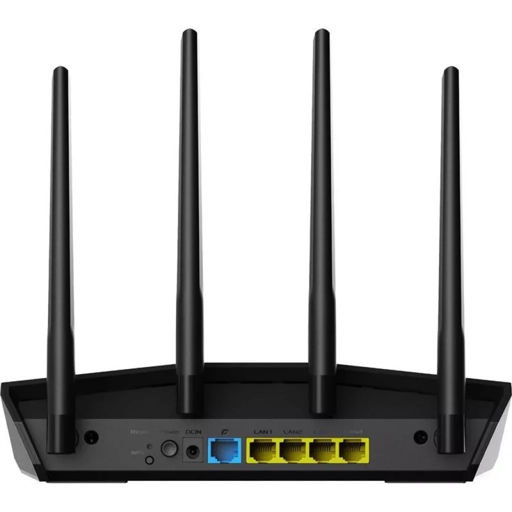 Бездротовий маршрутизатор Asus RT-AX57 (AX3000, 1xGE WAN, 4xGE LAN, AiMesh, 4 зовнішні антени) UA