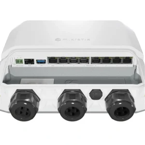 Маршрутизатор MikroTik RB5009UPr+S+OUT (7x1GE LAN PoE, 1xSFP+, 1x2.5GE LAN PoE, 1xUSB 3.0, PoE in, DC, 2-pin, max PoE 130W, IP66) UA