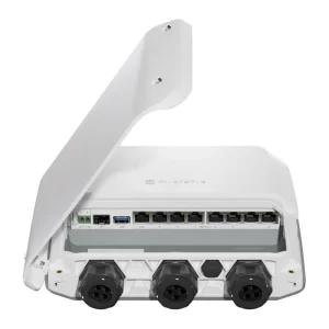 Маршрутизатор MikroTik RB5009UPr+S+OUT (7x1GE LAN PoE, 1xSFP+, 1x2.5GE LAN PoE, 1xUSB 3.0, PoE in, DC, 2-pin, max PoE 130W, IP66) UA