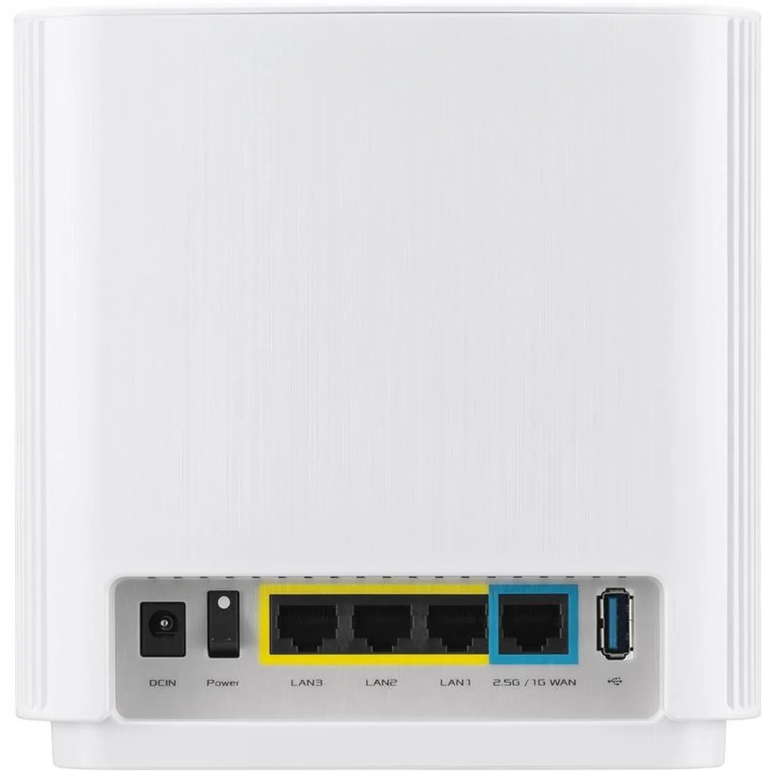 Беспроводной маршрутизатор Asus ZenWiFi XT9 White 1pk (XT9-W-1-PK/90IG0740-MO3B60) (AX7800, 1x2.5GE WAN, 4xLAN, 1xUSB 3.2 Gen 1, AiMesh, AiProtection, 6 внутренних антен) UA