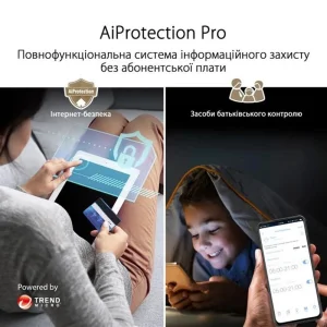 Бездротовий маршрутизатор Asus ZenWiFi XT9 White 1pk (XT9-W-1-PK/90IG0740-MO3B60) (AX7800, 1x2.5GE WAN, 4xLAN, 1xUSB 3.2 Gen 1, AiMesh, AiProtection, 6 внутрішніх антен) UA