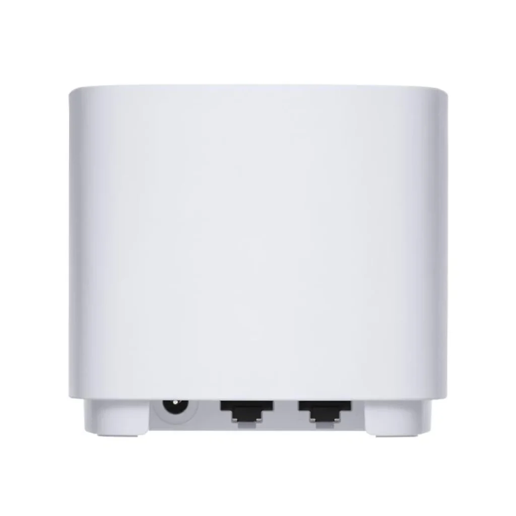 Бездротовий маршрутизатор Asus ZenWiFi XD5 White 2pk (XD5-W-2-PK/90IG0750-MO3B40) (AX3000, 1xGE WAN, 1xGE LAN, AiMesh, AiProtection, 2 внутрішні антени) UA