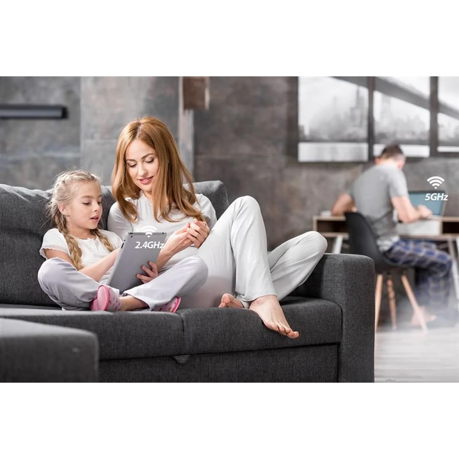 Бездротовий маршрутизатор Asus ZenWiFi XD5 White 2pk (XD5-W-2-PK/90IG0750-MO3B40) (AX3000, 1xGE WAN, 1xGE LAN, AiMesh, AiProtection, 2 внутрішні антени) UA