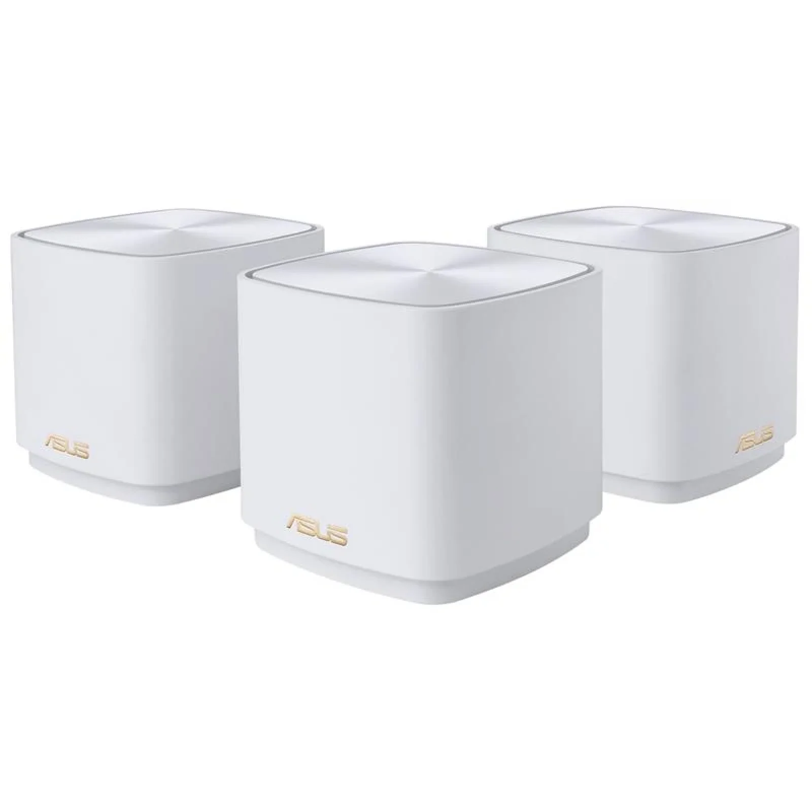 Бездротовий маршрутизатор Asus ZenWiFi XD5 White 3pk (XD5-W-3-PK/90IG0750-MO3B20) (AX3000, 1xGE WAN, 1xGE LAN, AiMesh, AiProtection, 2 внутрішні антени) UA