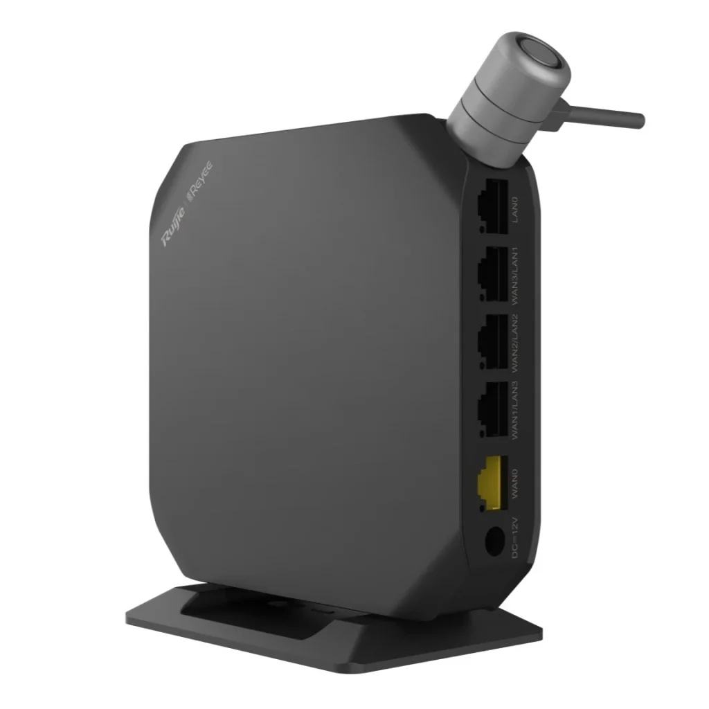 Беспроводной маршрутизатор Ruijie Reyee RG-EG105GW(T) (AC1200, 1xGE WAN, 1xGE WAN/LAN, 3xGE LAN, 1xUSB, VPN, Ruijie cloud, 5 антен) UA