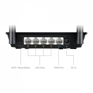 Бездротовий маршрутизатор Asus RT-N12E/C1 (N300, 4xFE LAN, 1x FE WAN, 2 антени) UA