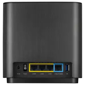 Бездротовий маршрутизатор Asus ZenWiFi XT8 V2 Black 2pk (90IG0590-MO3A60) (AX6600, 1x2.5GE WAN, 3xGE LAN, 1xUSB3.1, WiFi6, AiMesh, WPA3, OFDMA, 6 антен) UA