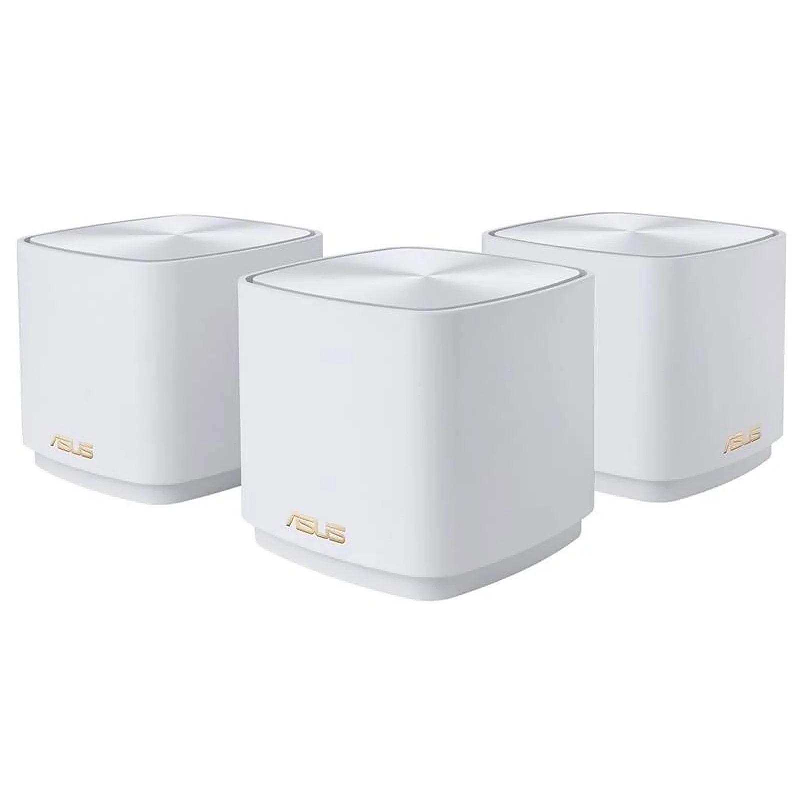 Бездротовий маршрутизатор Asus ZenWiFi XD4 Plus 3PK Wihte (AX1800, 1xGE WAN/LAN, 1xGE LAN, AiMesh, 2 внутрішні антени), XD4 PLUS (W-3-PK) UA