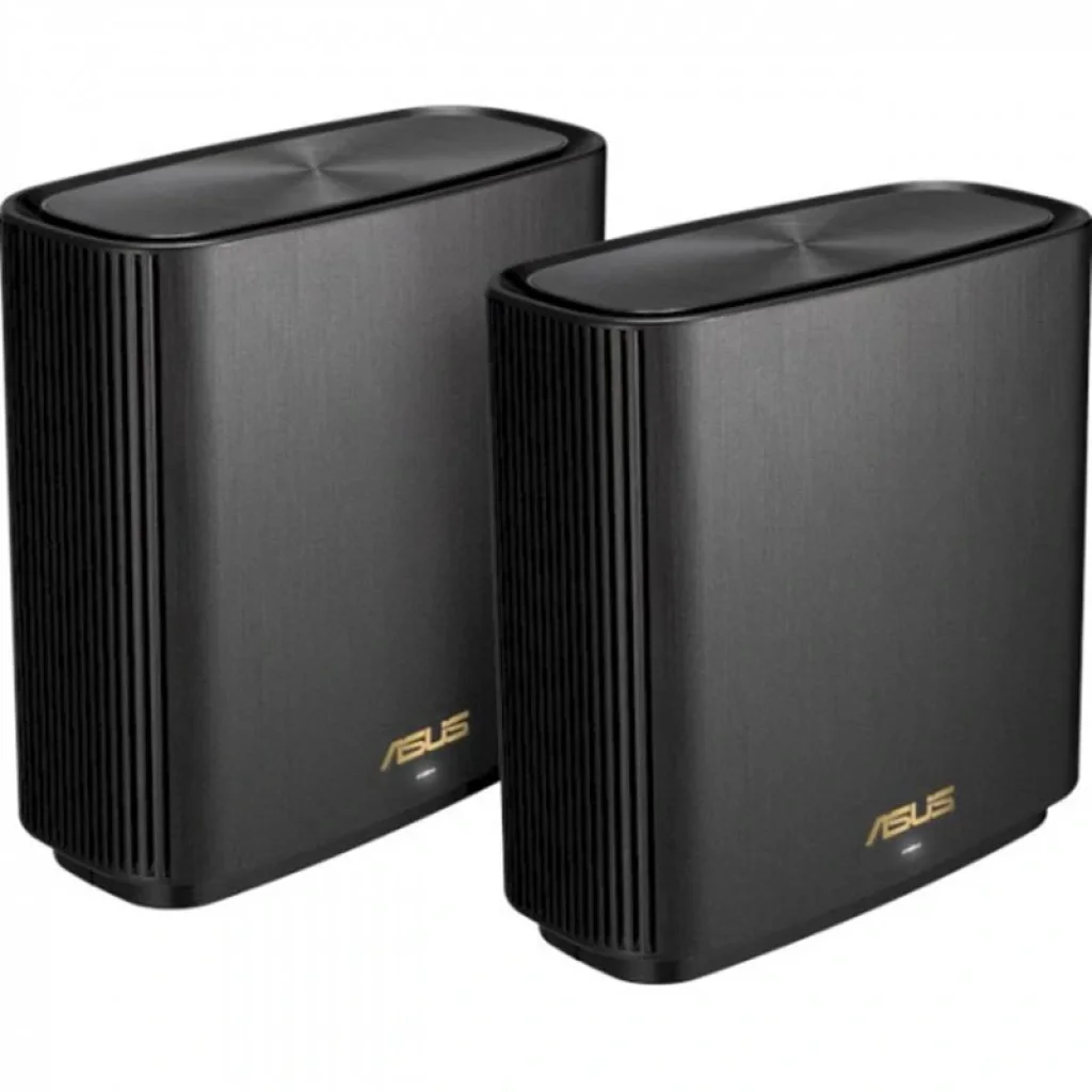 Wi-Fi Mesh система Asus ZenWiFi XT8 V2 Black 2pk (90IG0590-MO3A20) (AX6600, 1x2.5GE WAN, 3xGE LAN, 1xUSB3.1, WiFi6, AiMesh, WPA3, OFDMA, 6 антен) UA