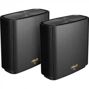 Wi-Fi Mesh система Asus ZenWiFi XT8 V2 Black 2pk (90IG0590-MO3A20) (AX6600, 1x2.5GE WAN, 3xGE LAN, 1xUSB3.1, WiFi6, AiMesh, WPA3, OFDMA, 6 антен) UA